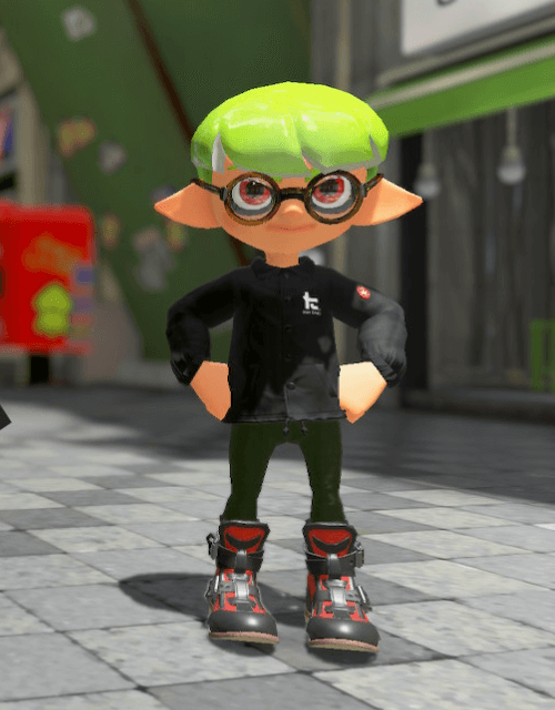 スプラトゥーン3のかっこいいギア・コーデその7