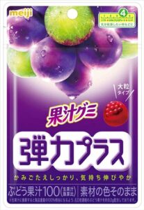 ゲームしながら食べられるお菓子、果汁グミ弾力プラス